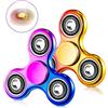 SCIONE 2PCS Fidget Spinner Arcobaleno, Giocattoli Sensoriali Antistress per Mani, Regalo per Feste di Compleanno e Sacchetti Goodie, Ideale per Bambini e Adulti, Stuffer per Ragazzi e Ragazze