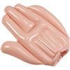 W WIDMANN MILANO Party Fashion - 04828 - Mano gonfiabile, 50 cm, mano a ventaglio, stadio, carnevale, festa a tema