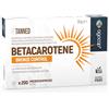 Agocap Betacarotene per Abbronzatura FORTE, Integratore Abbronzatura, 200 micro cpr. Betacarotene e Vitamina A. Stimola la produzione di Melanina per pelle dorata. Integratori Melanina, MADE IN ITALY Agocap