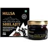 HILLSA Originale Shilajit puro himalayano naturale al 100% per uomini e donne testato con 85+ tracce di minerali e acido fulvico ricco 20 gm