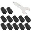 Zoegneer Set di mandrini elettrici con chiave inglese, M8x0 75 per prestazioni affidabili dell'utensile