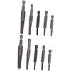 NUOBESTY 2 Set Estrattore A Vite Spogliato Dispositivo Di Rimozione Della Vite Spogliata Attrezzo Punta Da Trapano Per Estrattore Di Viti Estrattore Di Viti Spanate Grigio 5 Pezzi * 2
