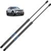 Koaudb 2x Ammortizzatori Posteriori per Vauxhall Mokka 2012-2020 | Nero Pistoni Portellone Posteriore Ammortizzatori Cofano Molle a Gas per #95095594,0132111, 0132112