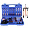 Gueenky 36 in 1 Set di Estrattori per Cuscinetti Interni, 3 Ganasce Separatore per Cuscinetti Interni Kit Estrattore per Cuscinetti Interni Estrattore per Smontaggio Cuscinetti