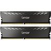 Lexar THOR RAM DDR4 32GB Kit (16GB x 2) 3200 MHz, DRAM 288-Pin UDIMM PC Memoria, XMP 2.0 di alte Prestazioni per PC/Computer, CL16-18-18-38, 1.35V (LD4BU016G-R3200GDXG)