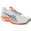 Asics Scarpa da Tennis Uomo Asics Solution Speed FF 3 Clay Bianco Grigio