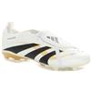 Adidas Scarpa da Calcio Uomo Adidas Predator League Fold Over Tongue Firm Multi Ground Bianco Nero