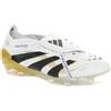Adidas Scarpa da Calcio Uomo Adidas Predator Elite Fold Over Tongue Firm Ground Bianco Nero