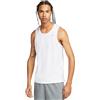 Nike Canotta Miler Uomo Bianco