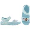 eplusm Disney Frozen e PAW Patrol Skye - Sandali estivi per la spiaggia, il giardino, la piscina, l'asilo, taglia 24-32, turchese, 32 EU