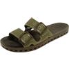 Sensi, LA JOLLA URBAN, VEGAN, Ciabatte Moda Fashion, Casual Mare Piscina (KHAKI, Sistema Taglie Calzature EU, Adulto, Numero, Media, 40.5)