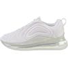 Nike Air Max 720 (Gs), Scarpe da corsa Bambino, Bianco (white/white-mtlc platinum-pure platinum), 35 EU