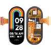 Generic Parti di Sostituzione dello smartwatch Schermo LCD per Xiaomi Mi Band 8 con Digitazer Assemblaggio Completo Parti di Sostituzione dello smartwatch