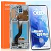 ARSSLY OLED Schermo per Samsung Galaxy S20 Plus 5G LCD Display per Samsung Galaxy S20+ 5G G985 G985A G985F G985P G9860 G986U Sostituzione Schermo Touch Screen con Strumenti (Blu con Cornice)
