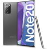 Samsung Galaxy Note20 Smartphone, Display 6.7 Super AMOLED Plus FHD+, 3 fotocamere posteriori, 256GB, RAM 8GB, Batteria 4300 mAh, Dual Sim + eSim, Android 10, Mystic Gray [Versione Italiana]
