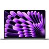 Apple laptop MacBook Air 15 con chip M3 (2024): display Liquid Retina 15,3, memoria unificata 8GB, archiviazione SSD 256GB, videocamera FaceTime HD 1080p, Touch ID; Grigio siderale