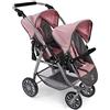 Bayer Chic 2000-carrozzina Bambola, Colore Rosa, 714779 cm, 689 15
