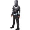 Rubie's Avengers ufficiale - Costume da bambino di lusso Black Panther da 7-8 anni, costume da supereroe Marvel con tuta e maschera, per Halloween, carnevale, idea regalo di Natale