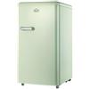 DCG Minifrigo con Porta Francese, MF100, con Compressore e Congelatore, Classe E, Bar, Casa, Ufficio, Negozio, 100 lt (Beige)