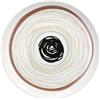 ANDREA FONTEBASSO Set 6 Piatti Piani Edge Vibes Marrone Terra