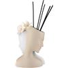 BONGELLI Vaso 14 Cm Visi Nocciola E Bianco