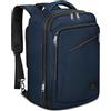 MATEIN Zaino Ryanair 40x20x25, Espandibile Zaino da Viaggio Aereo Bagaglio a Mano, Borsa da Cabina Piccolo 20L Zaini Casual per Donna Uomo Multitasche Travel Bag per Campeggio Università Ufficio, Blu