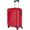 R Roncato Trolley FIBRA, espandibile (ROSSO, S)