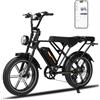 RCB G19 20'' Bici Elettrica, Mountain Bike elettrica per Adulti, Commute E-bike con Batteria rimovibile 48V 20.8Ah, Autonomia 35-90 km