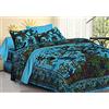 GANESHAM indiano hippie zingara arredamento arazzo boho trapunta copertura cotone reversibile Queen Mandala copripiumino copripiumino trapunta set copriletto copriletto coperte