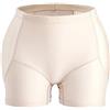 ruguo Glutei Senza Cuciture Slip Push up Glutei Mutandine Mutande da Donna Imbottite per Sollevare Il Culo Mutandine da Culo finte con Rinforzo per Anca (Color : Beige, Size : L)