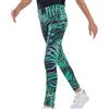 Nike Leggings Nero/Verde Ragazza DOP, verde, 8-10 anni