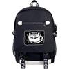 xhomeshop Zaino Berserk Anime Cartoon stampato Borsa per la scuola Zaino da viaggio all'aperto Borse a libro con apertura a ribalta per i fan di Berserk
