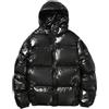 WOXIHUAN Giacca con Cappuccio Antivento Invernale Parka da Lavoro Imbottita Cappotto da Esterno Trapuntato Giubbotto da Trekking in Cotone Uomo