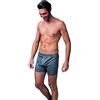 NOTTINGHAM 6 Pezzi Boxer Uomo B416S-B416SX Apertura con Bottoni in Filo di Scozia, Assortito(Blu,Grigio Antracite e Nero), 4/M