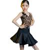 YXYjLb Abiti Da Ballo Latino For Ragazze Concorso For Bambini Da Sala Da Ballo Samba Tango Salsa Danza Abbigliamento For Spettacoli Teatrali Costumi For Pratica Di Danza Latina(120)