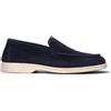NEROFUMO Mocassino uomo blu in suede
