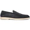 DOUCAL'S Mocassino uomo blu in suede