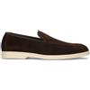 DOUCAL'S Mocassino uomo marrone in suede