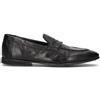PAWELK'S Mocassino uomo nero in pelle