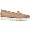 VALLEVERDE Mocassino donna beige in pelle