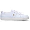RALPH LAUREN Sneaker donna bianca in pelle