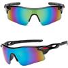 Generic Occhiali da Sole Ciclismo, Occhiali da Sole Sportivi da Uomo e Donna, Protezione UV400, UV400 Sportivi da Ciclismo per Ciclismo, Corsa, Pesca, Guida, Sport All'aperto
