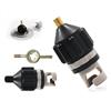 AOYEGIC Adattatore valvola SUP, Adattatore Pompa Aria, Accessori compressore Gonfiabile Portatile, per Kayak, canotto, tavola da Paddle Stand up, Barca a Remi Gonfiabile, tavola SUP (Nero)