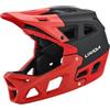 Lixada Casco da Mountain Bike Integrale, Casco da Bicicletta per Adulti, Casco da MTB per Mountain Bike da Discesa per Adulti per Uomo e Donna Circonferenze della Testa di 59-61cm Casco da Bicicletta