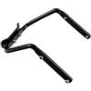 Namvo Supporto per borsa da bicicletta, stabilizzatore, reggisella con portabottiglie su due lati, supporto per sella posteriore per bicicletta per borsa da sella anti-shake