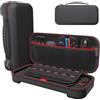 DigiCharge Custodia da trasporto per Nintendo Switch 2 e accessori - Custodia rigida portatile protettiva da viaggio per Nintendo Switch 2 (2025) - Nero