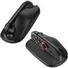 MMOBIEL Base per Controller Mouse da Gioco per Nintendo Switch 2 Set 2 Supporti Portatili per Joy-Con - Impugnature Ergonomiche per Modalità Mouse - Maggiore Precisione e Protezione - Nero