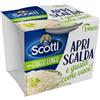 Riso Scotti Apri Scalda e Gusta Chicco Lungo, Cup di Riso Italiano Monoporzione, Pronto in 1 Minuto, 200g