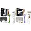 Braun Silk-expert Pro 5 Epilatore Luce Pulsata, Alternativa al Laser, Ideale per Zone Sensibili & Silk Expert Pro 5 Epilatore Luce Pulsata Alternativa al Laser Bianco e Oro