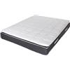 Leonardo Materasso Memory 140x200 H28 CM 800 molle insacchettate - topper Memory Foam 3 cm cucito - tessuto superiore freddo brevettato SENSICE-Ortopedico ntibatterico